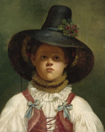 A tyrolean girl, 1860 | Free Photo - rawpixel