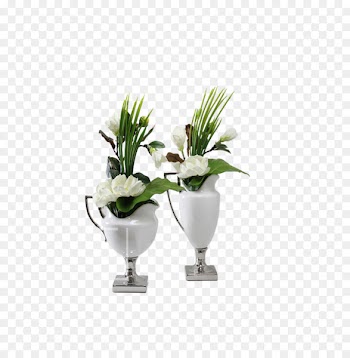 A Vase of Flowers Floral design - Retro vase 
