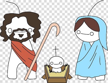 A Very Cryaotic Christmas, religious illustration transparent background PNG clipart