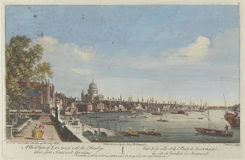 A West View of London | Free Photo - rawpixel