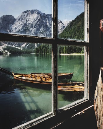 A window view looking at a pair | Free Photo - rawpixel