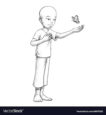 a wise man welcomes the butterfly