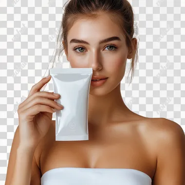 a woman in a white dress holding a white bag