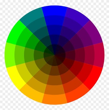 A Word About The Colour Wheel Colourwheel - Color Wheel With Shades