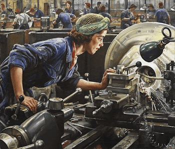 A young factory worker in blue | Free Photo - rawpixel