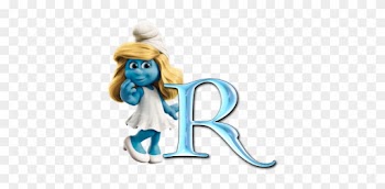 A-z, Smurfette, Smurfs, Free Alphabet, Png Graphics, - Smurfs Movie