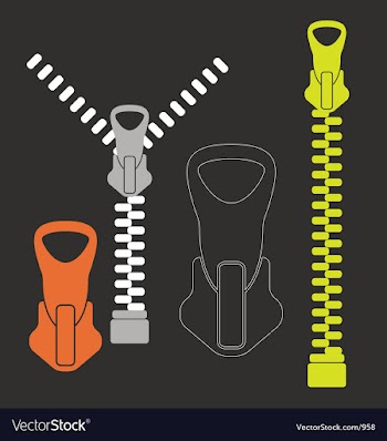 A zip vector image