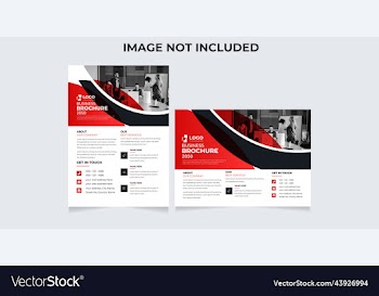 a4 clean business flyer and corporate design