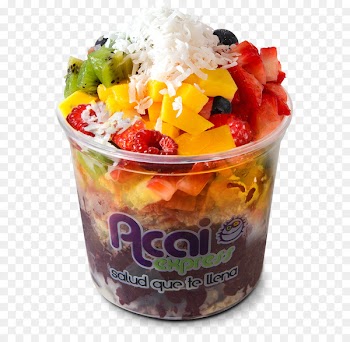 Açaí na tigela Cholado Bowl Vegetarian cuisine Açaí palm - strawberry 