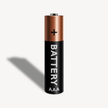 AAA battery clipart, collage element | Free PSD - rawpixel