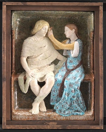 Aage and Else, Seated Couple | Free Photo - rawpixel