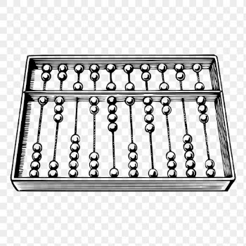 Abacus drawing Png, mathematics sticker | Free PNG - rawpixel