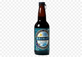 Abashiri Lager Beer Blue Moon Sapporo Brewery - beer,beer bottle 