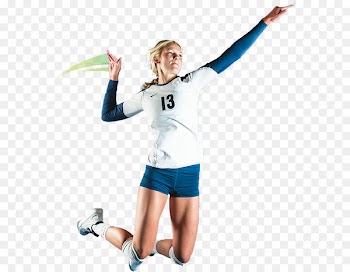 Abbotsford Cheerleading Uniforms Volleyball T-shirt - Volleyball spike 