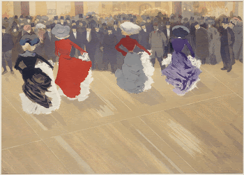 Abel Truchet (1857-1918). "Quadrille". Gravure. | Free Photo - rawpixel