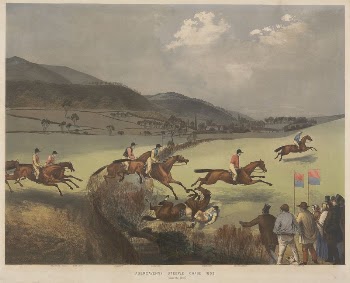 Abergavenny Steeple Chase: "Taking the Brook" | Free Photo - rawpixel