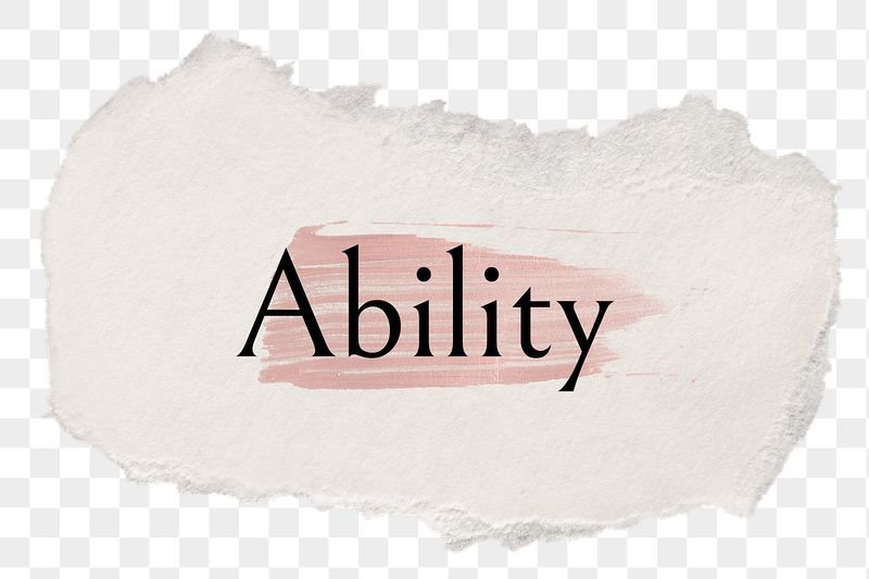 Ability png ripped paper word | Free PNG - rawpixel