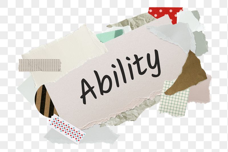Ability png word sticker, aesthetic | Free PNG - rawpixel