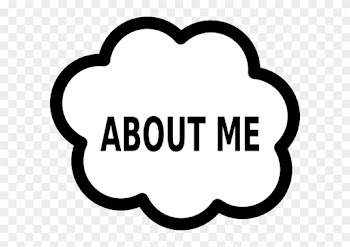 About Me Cloud Clip Art - Social Studies Black And White