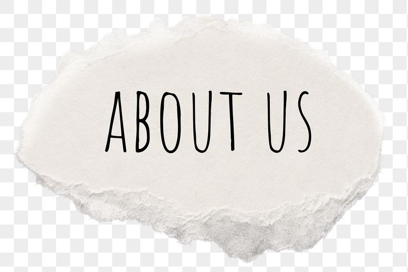 About us png word, torn | Free PNG - rawpixel