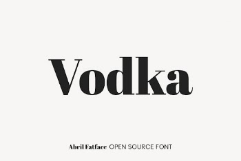 Abril Fatface open source font | Free Font Add-on - rawpixel
