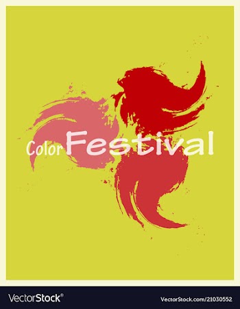 Abstra ctcolorful watercolor banner design vector image