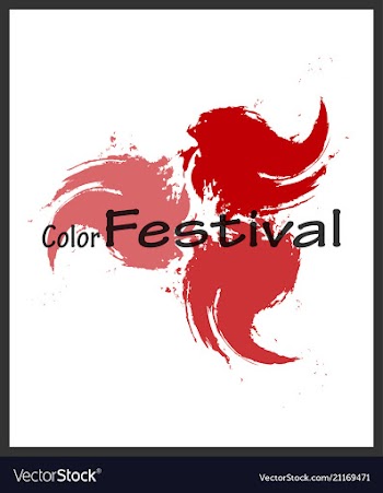 Abstra ctcolorful watercolor banner design vector image