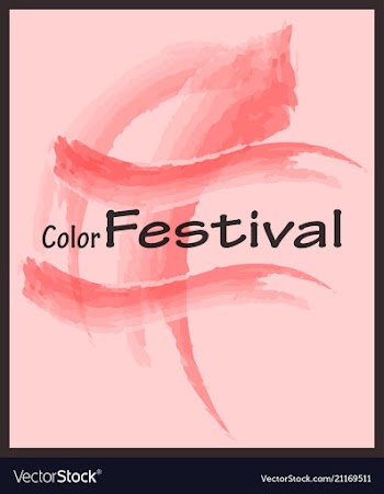 Abstra ctcolorful watercolor banner design vector image