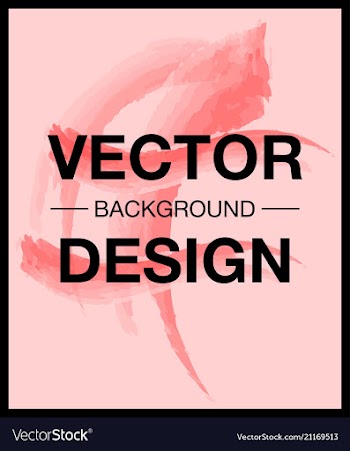 Abstra ctcolorful watercolor banner design vector image