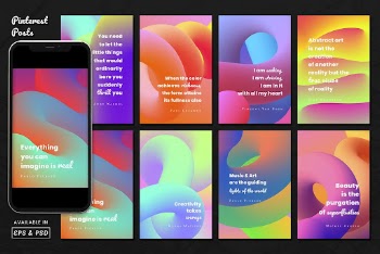Abstract 3D banner template, gradient | Free Vector - rawpixel