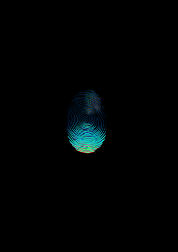 Abstract 3D Fingerprint Design