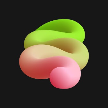 Abstract 3D fluid shape clipart, | Free PSD - rawpixel