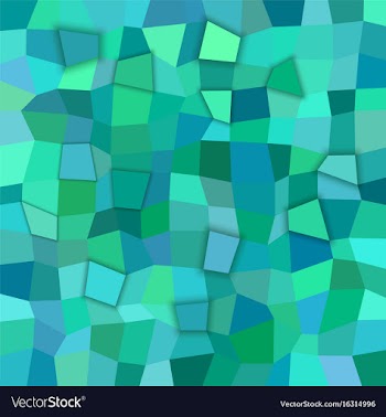 Abstract 3d polygonal background from rectangles vector image