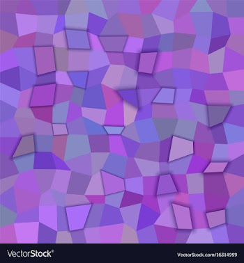 Abstract 3d polygonal background from rectangles vector image