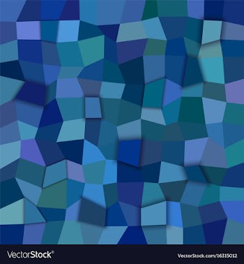 Abstract 3d polygonal background from rectangles vector image