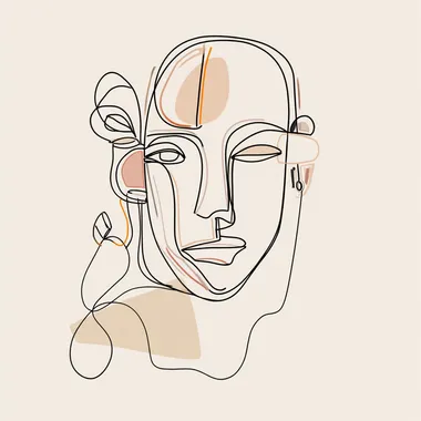 Abstract AI-Generated Portrait Abstract AI-Generated Portrait