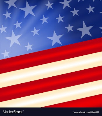  					Abstract American Flag for Independence Day vector image														