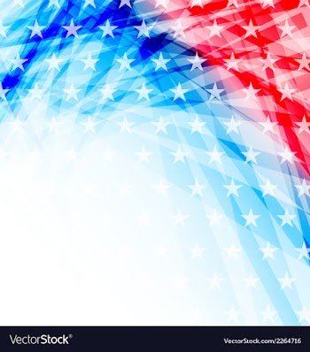  					Abstract American Flag for Independence Day vector&nbsp;image														