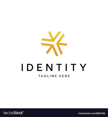 Abstract arrow technology logo design vector image