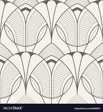abstract art deco geometric seamless pattern