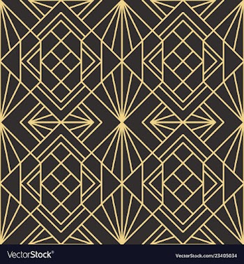  					Abstract art deco seamless modern tiles pattern vector image														