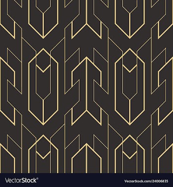  					Abstract art deco seamless modern tiles pattern vector image														