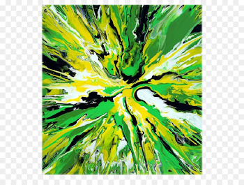 Abstract art Painting Spin art Oil paint - painting png download ...
