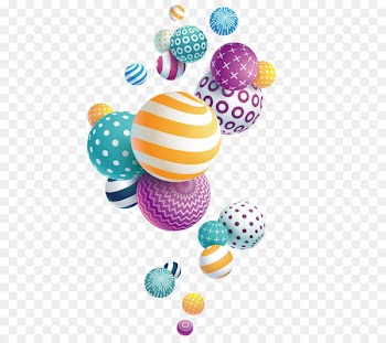 Abstract art Royalty-free Euclidean vector - Candy balloon 