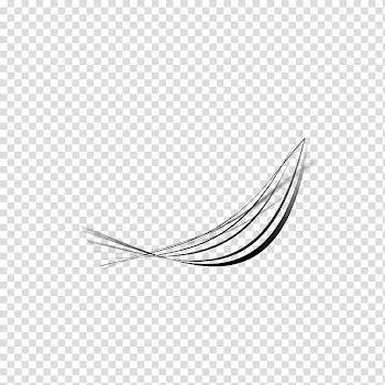 Abstract Aura II , black wavy lines illustration transparent background PNG clipart