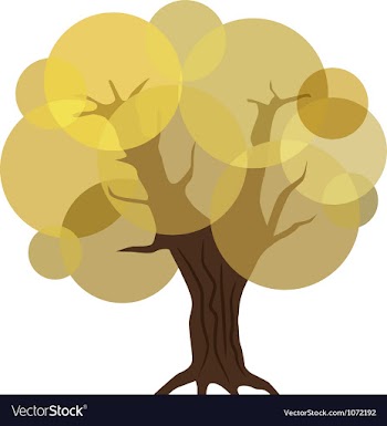 Abstract autumn tree eps10 vector image