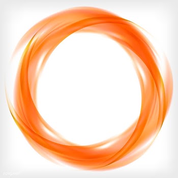 Abstract background design in orange | Free stock vector - 484306
