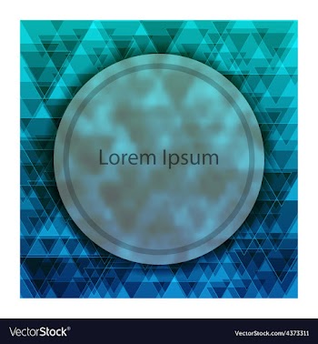 Abstract background for design with frosted glass vector image