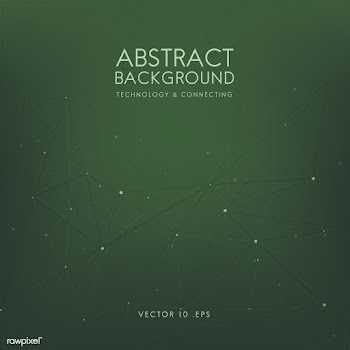 Abstract background for technology in green | Free stock vector - 490152