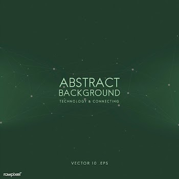 Abstract background for technology in green | Free stock vector - 490179